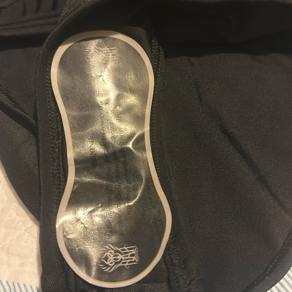 We Are HAH Wrap It Up One Piece Wrap Style Swimsuit Black Secret Pocket - Picture 15 of 16